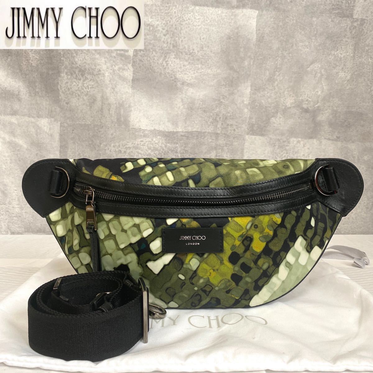 ジミーチュウ☆York☆ボディバック☆used ☆JIMMY CHOO - ボディーバッグ