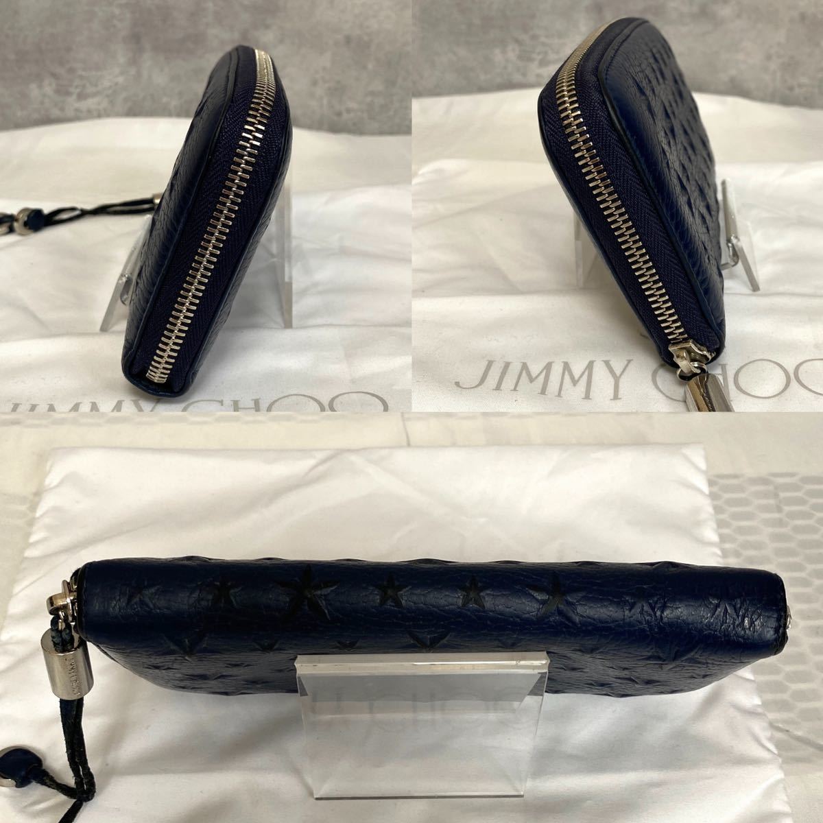 JIMMY CHOO ジミーチュウ filipa フィリパ スタースタッズ エンボス