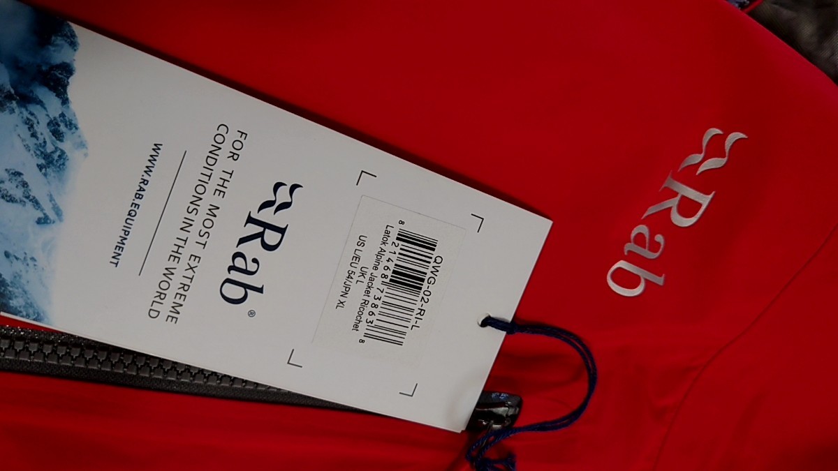 Rab ラブ LATOK ALPINE JACKET ラトックアルパインジャケット Rab ラブ LATOK ALPINE JACKET ラトックアルパインジャケット
