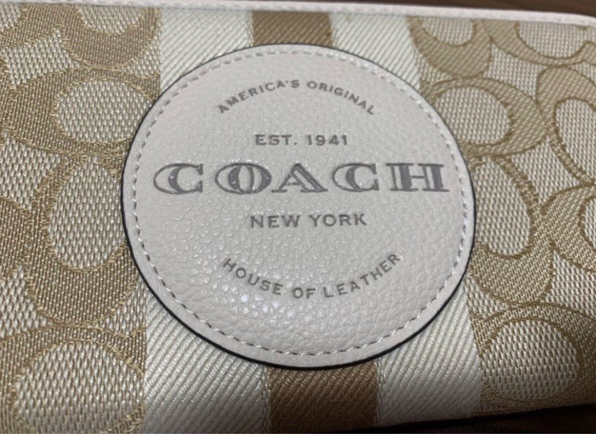 COACH 新品 未使用 財布 長財布 人気 コーチ coach 4