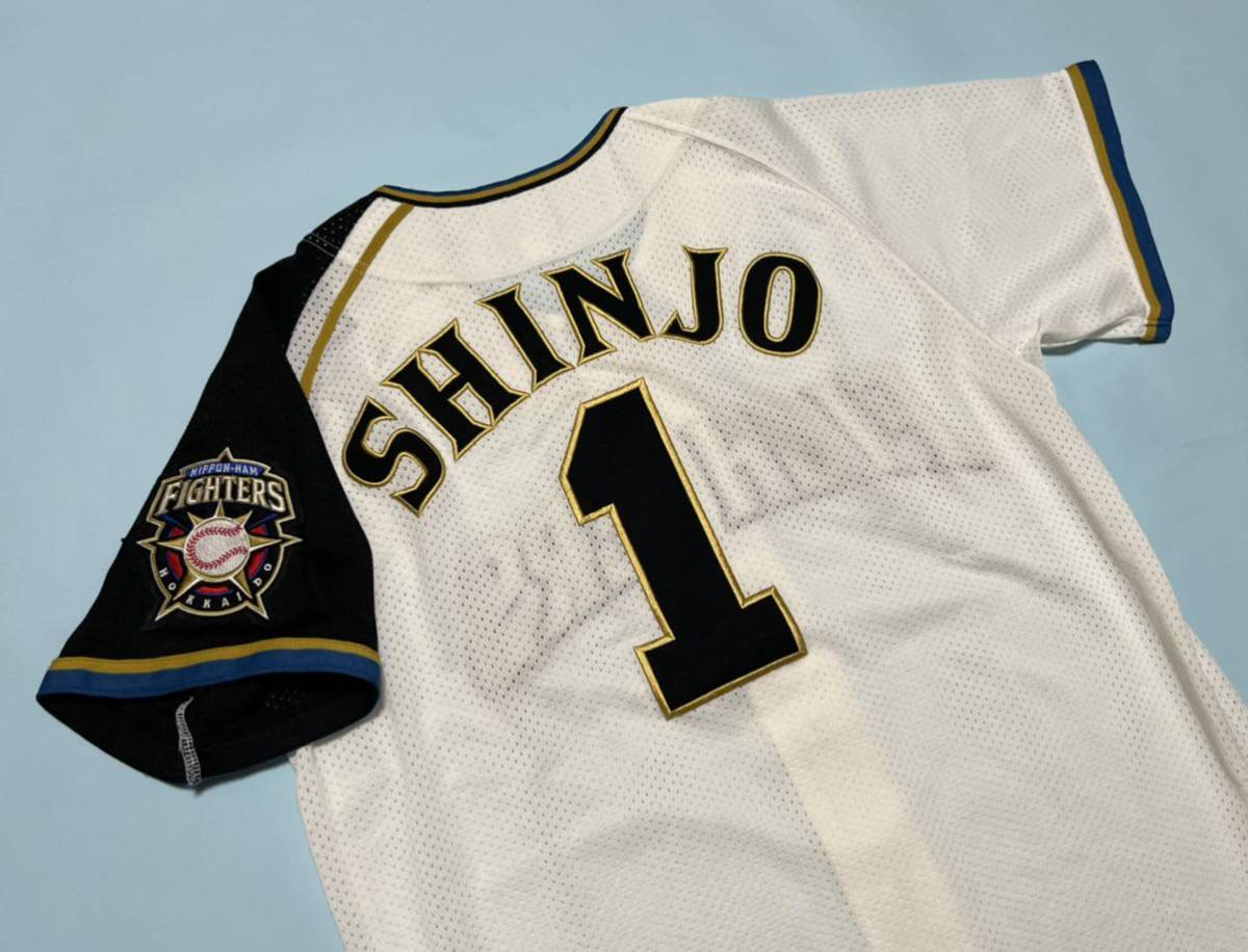 送料無料 即落 北海道日本ハムファイターズ 新庄剛志選手ユニフォーム