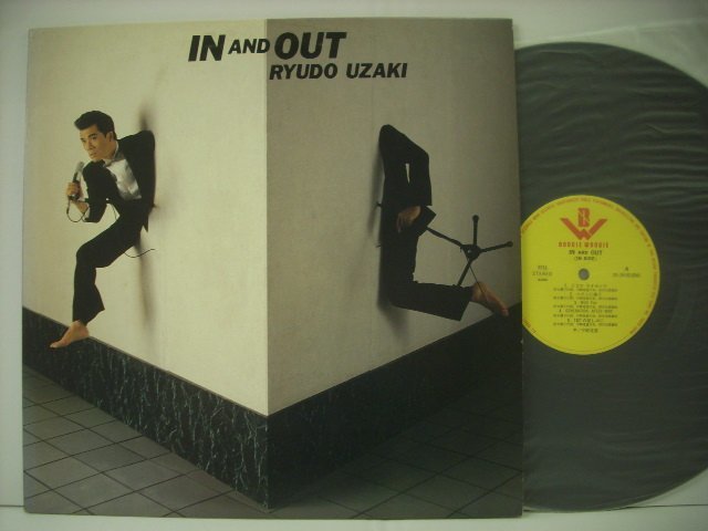 ■LP　宇崎竜童 / イン・アンド・アウト RYUDO UZAKI IN AND OUT 1983年 ◇r40706_画像1