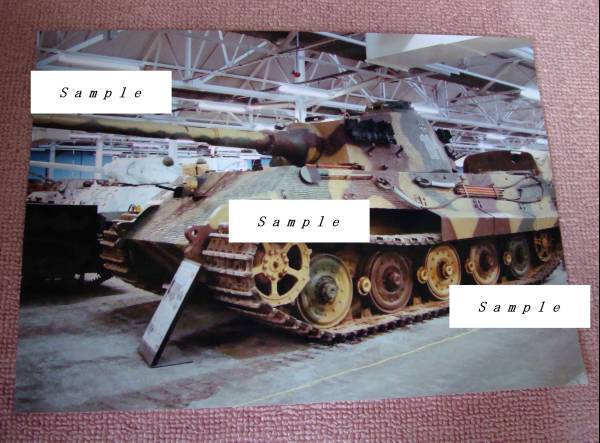 ★PANZERドイツ軍重戦車ティーガーⅡキングタイガーA4写真セット③SS第101重戦車大隊所属104号車シェリバンハムRMCS（帝国軍事大学科学部）_画像2