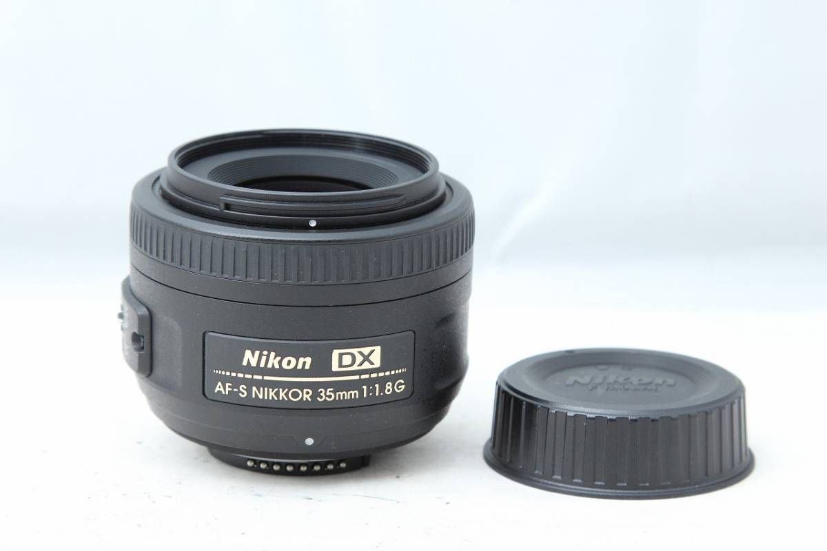 外観とてもきれい☆ニコン NIKON AF-S DX NIKKOR 35mm F1.8G レンズ 単