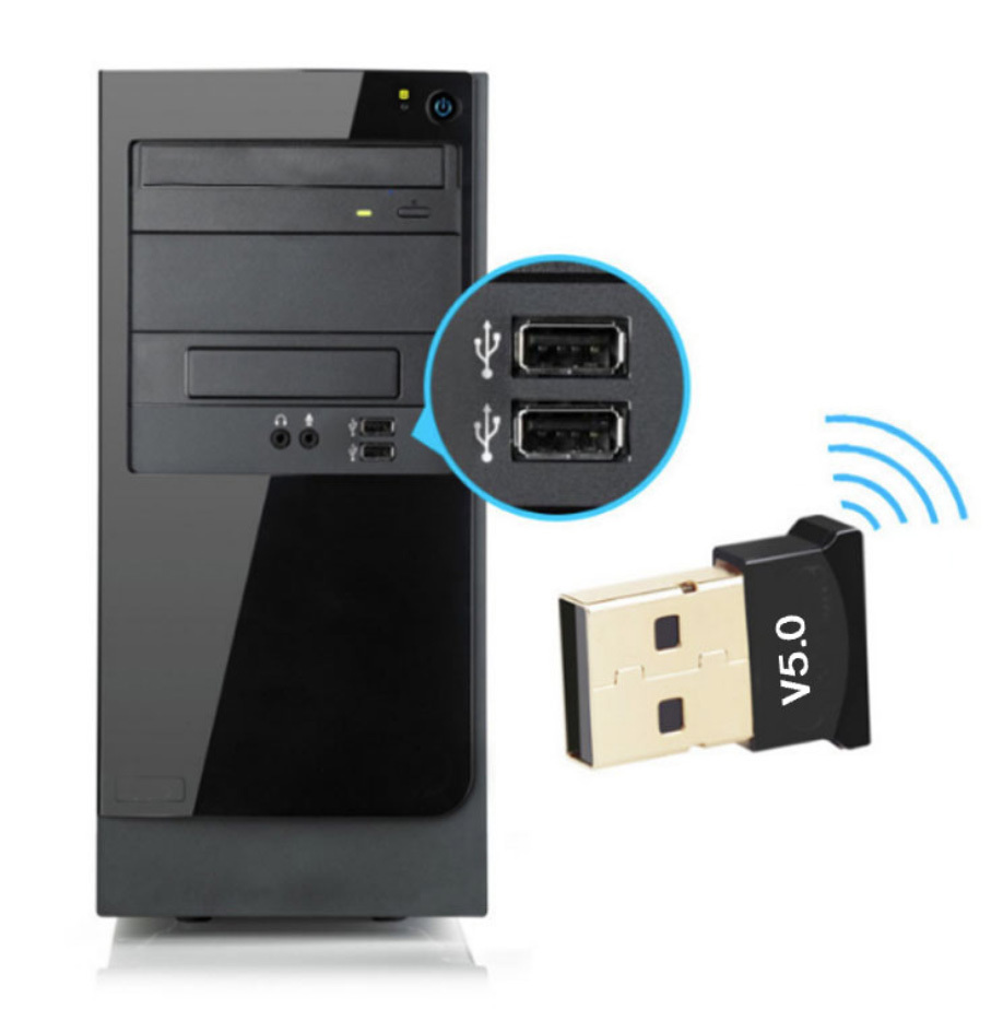 ■接続サポート付き Bluetooth 5.0 アダプター USB レシーバー consumer_electronicsの画像2