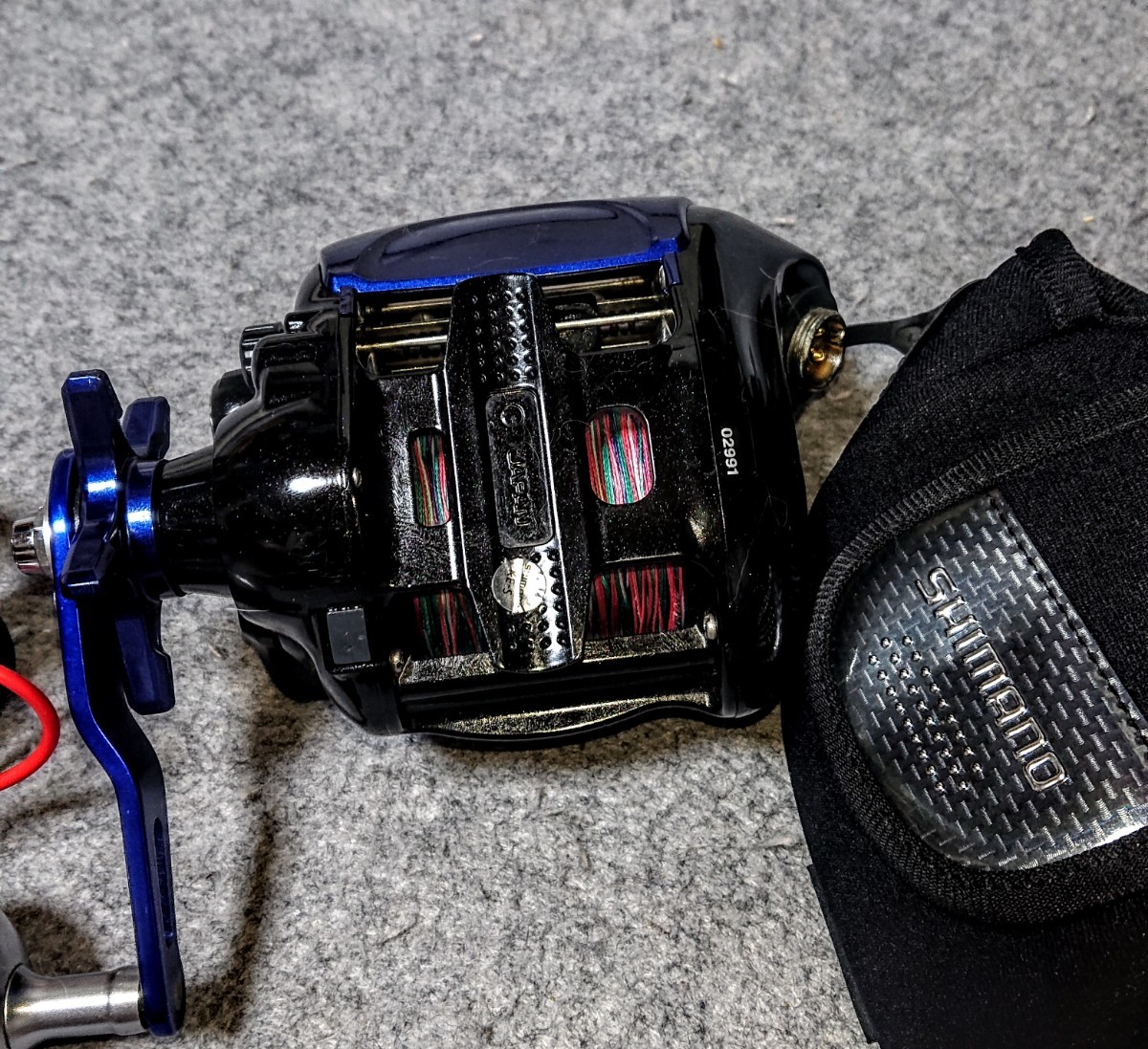 電動リール シマノ電動丸3000プレミオ 限定カラー オーバーホール点検
