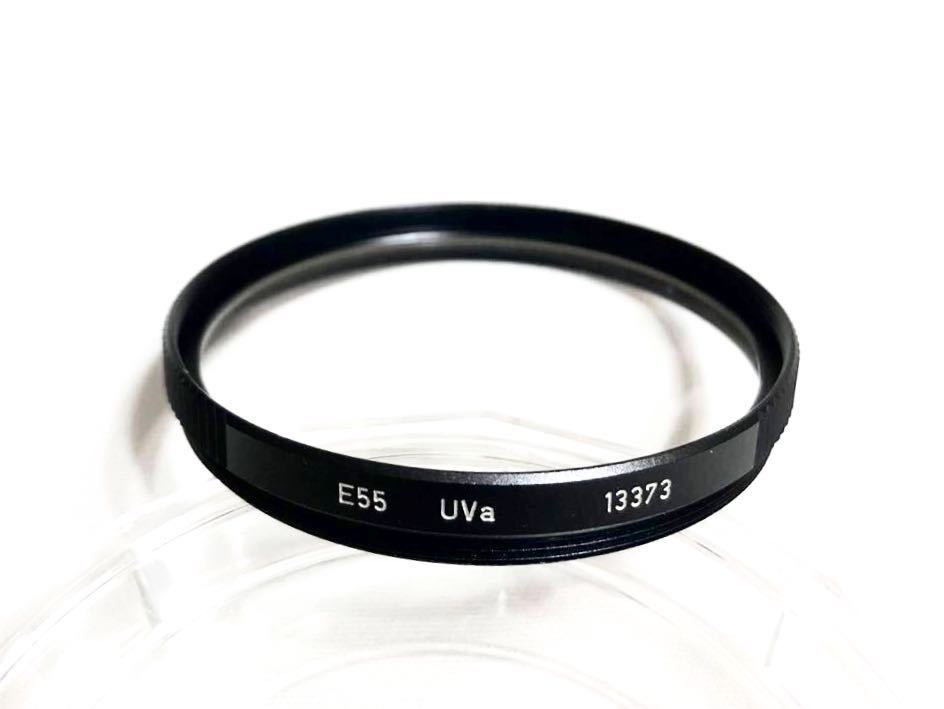2022春大特価セール! E55 WETZLAR LEITZ 新品級◇ UVa ブラック黒 UVa