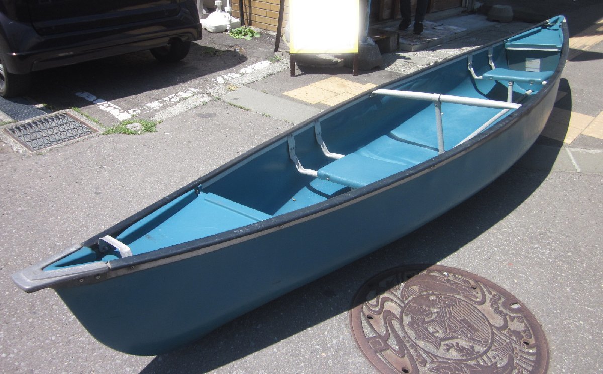 □◇札幌引取限定~ Coleman 13ft CANUE RAM-X13 コールマン FRP