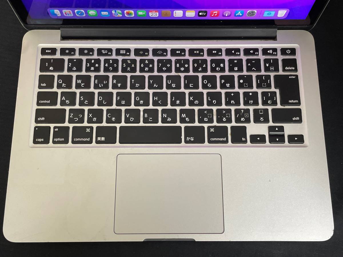 動作OK♪】MacBook Pro 2015 Retina (MF839J/A)[Core i5(5257U)2.7Ghz