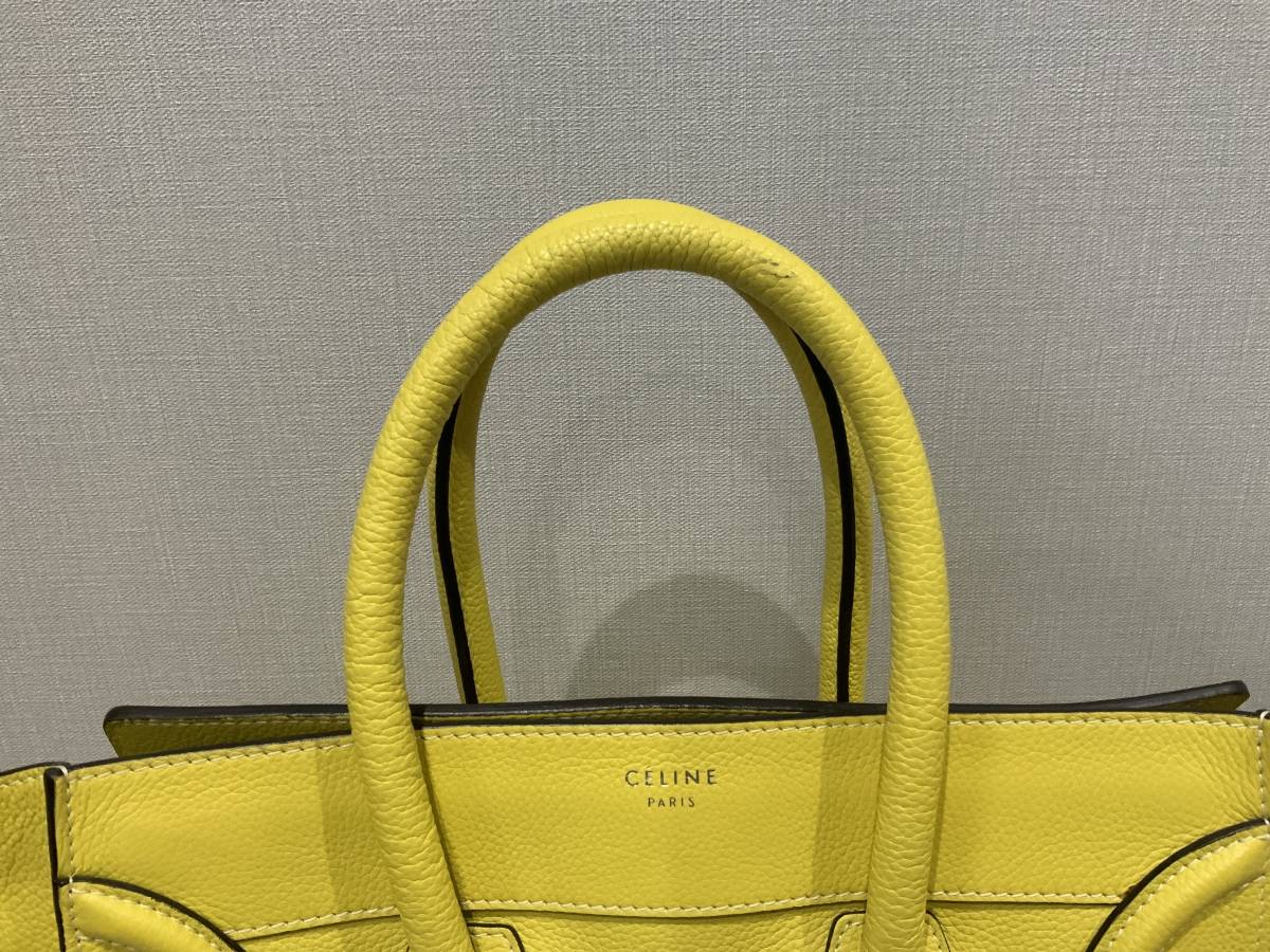 83%OFF!】 セリーヌ CELINE 中古ラゲージ ミニショッパー バッグ