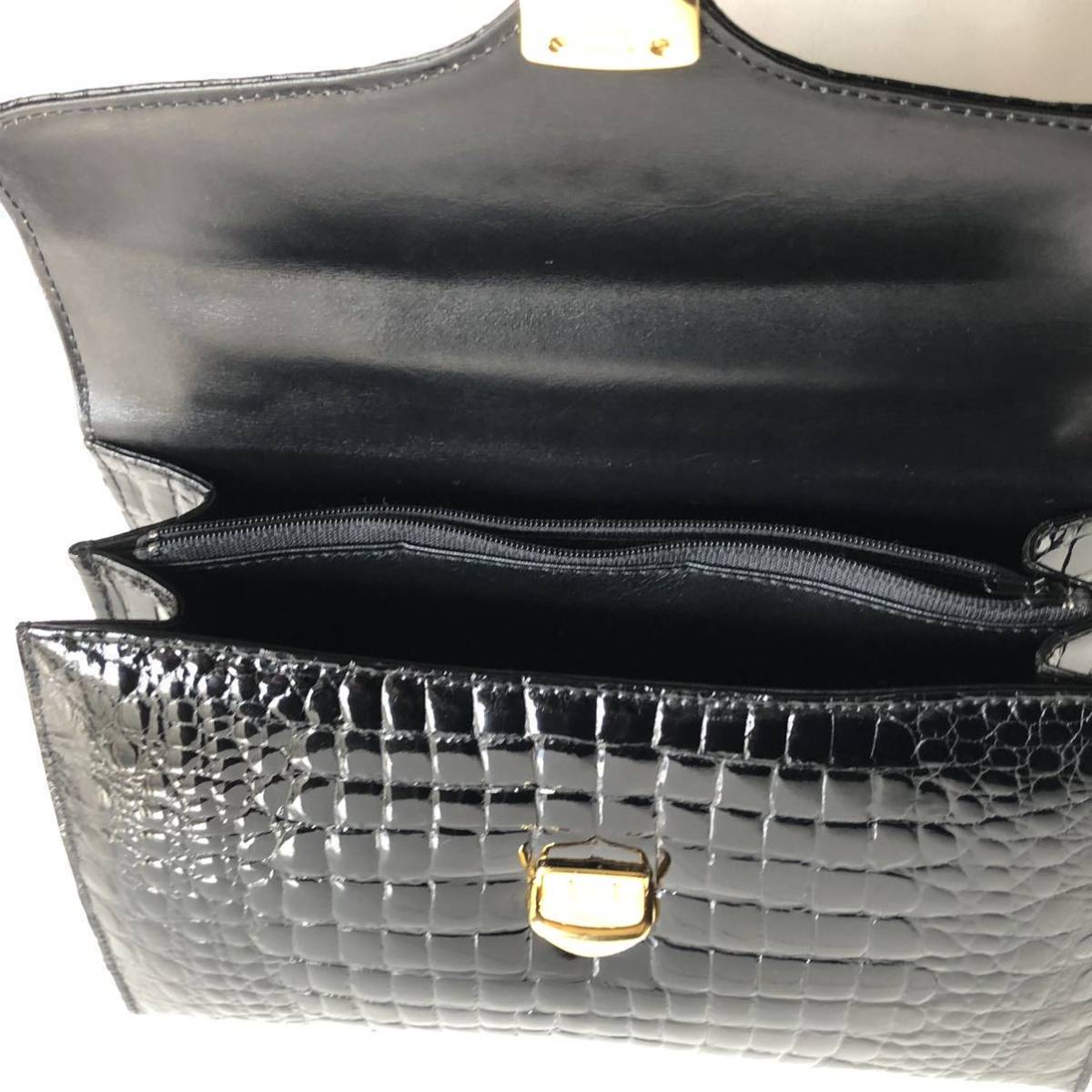 JRA認定 美品 クロコダイル genuine crocodile skin-