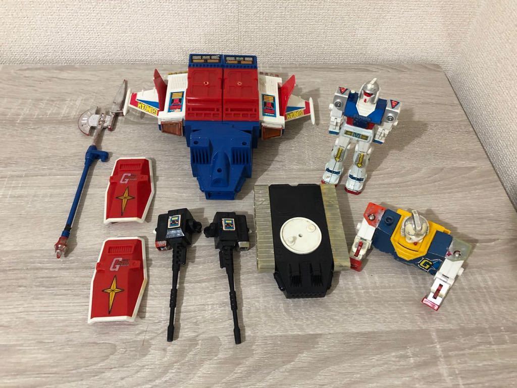 ジャンク扱い クローバー 機動戦士 ガンダム DX合体セット ガンダム