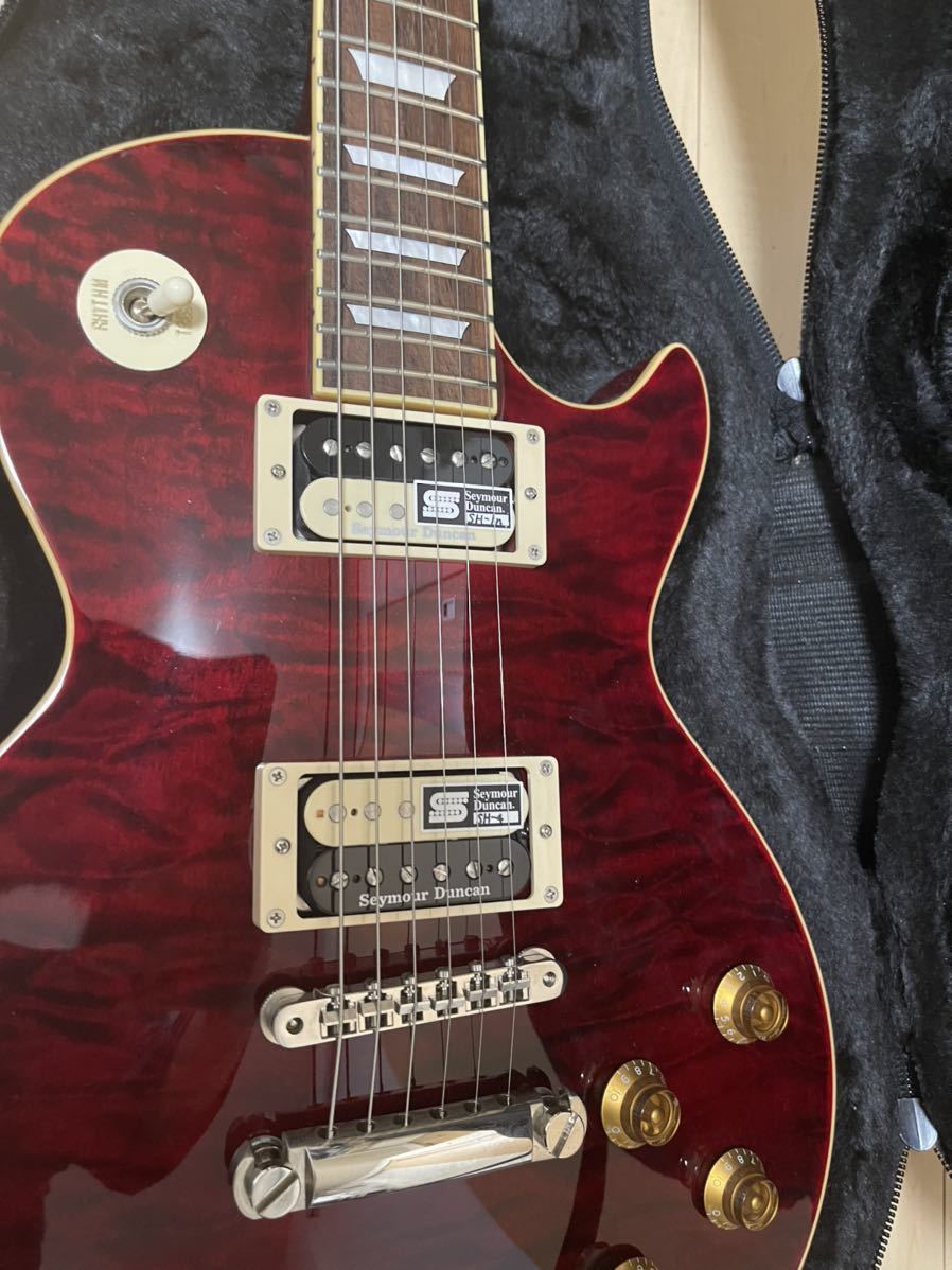 極美品】【値下げ!】レスポール Edwards ELP100SD/QM Les Paul