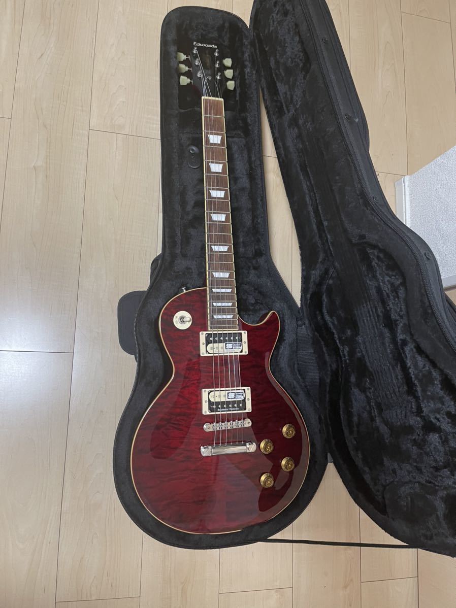 極美品】【値下げ!】レスポール Edwards ELP100SD/QM Les Paul