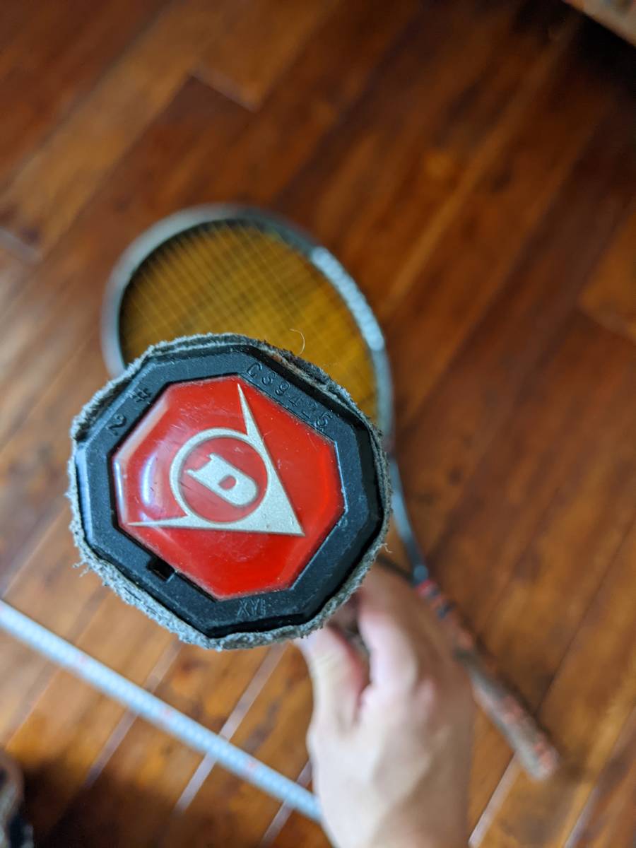 DUNLOP　硬式用テニスラケット　2本セット　ダンロップ　まとめて_画像8
