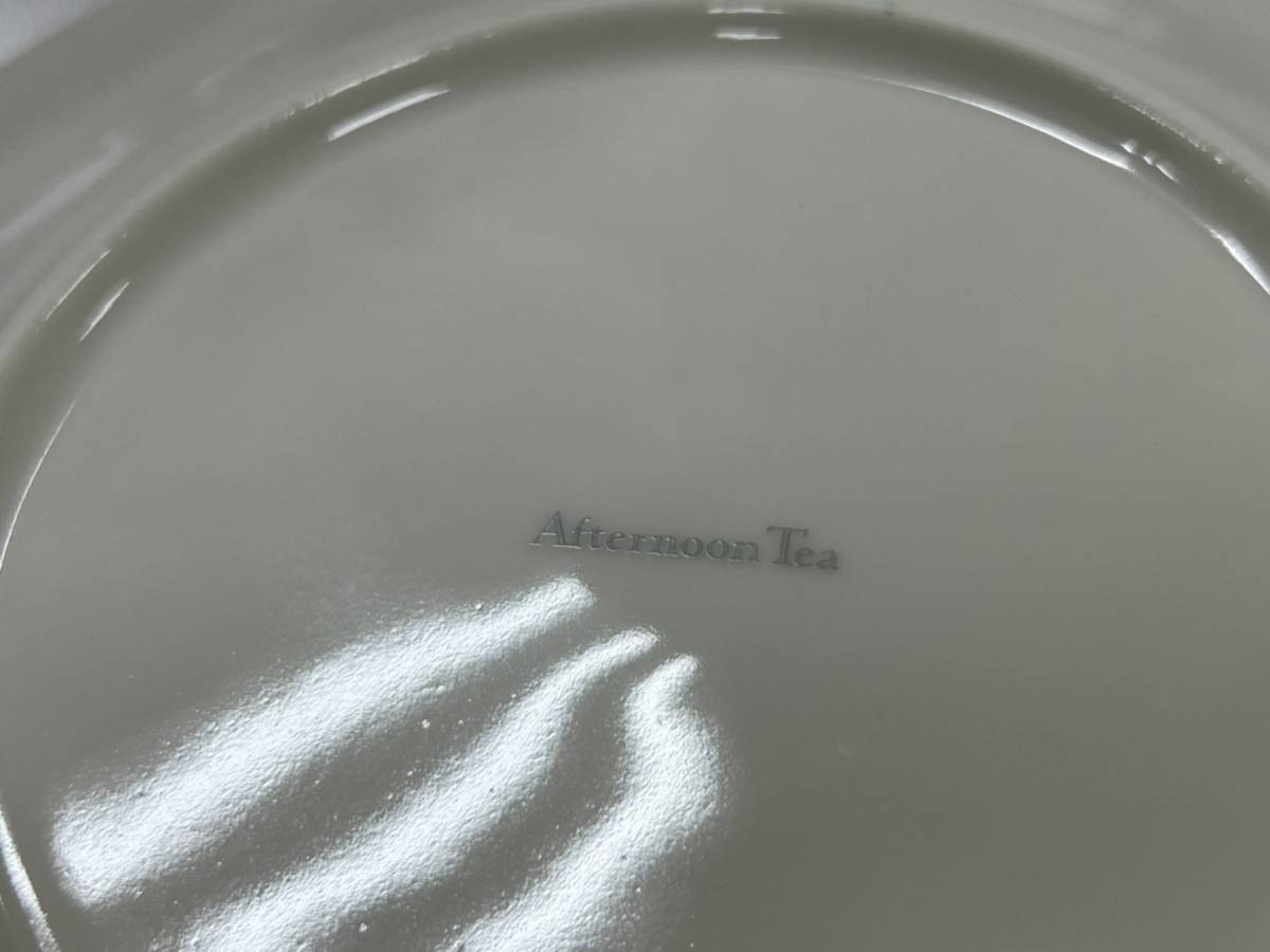 アフタヌーンティー Afternoon Tea ケーキ皿 ティースプーン 花柄 猫 リス 丸皿 平皿 【7267－7268_画像5