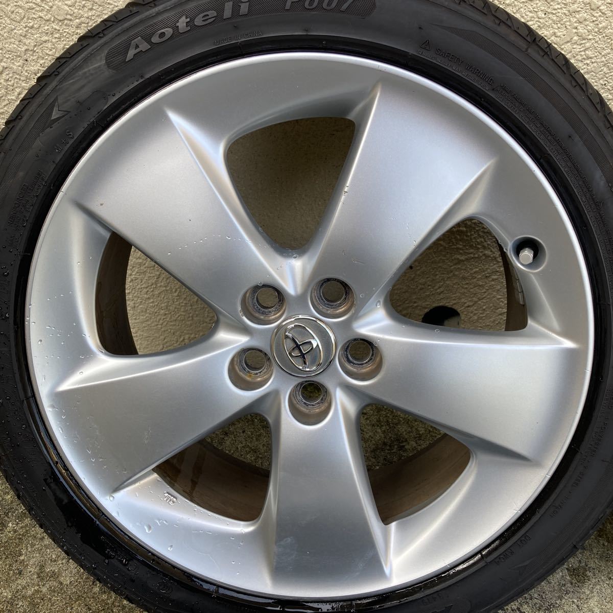 プリウス 30系 ツーリングセレクション 純正 ホイール 215/45ZR17 2019