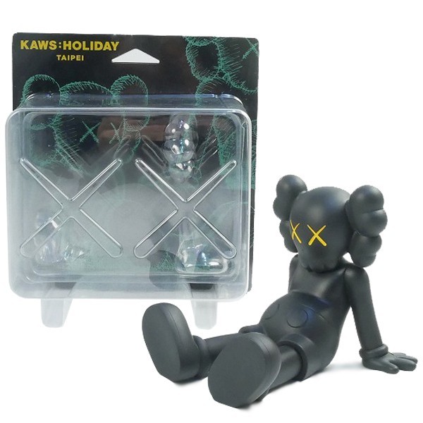 カウズ KAWS HOLIDAY TAIPEI Limited 7 フィギュア 黒 Size【フリー