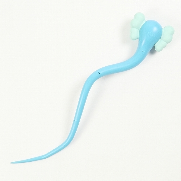 カウズ KAWS ×MEDICOM BENDY ベンディー 水色 Size TOY メディコムトイ