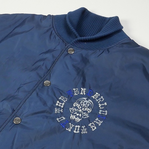 TENDERLOIN テンダーロイン NYLON RIB JKT ジャケット 紺 Size 【L】 【中古品-良い】 20728462_画像3