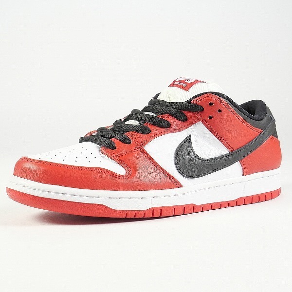 NIKE ナイキ SB DUNK LOW PRO CHICAGO BQ6817-600 スニーカー 赤白 Size 【27.0cm】 【新古品・未使用品】 20731882