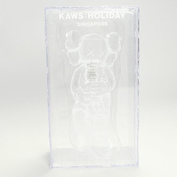 KAWS カウズ HOLIDAY SINGAPORE Figure フィギュア 灰 Size 【フリー