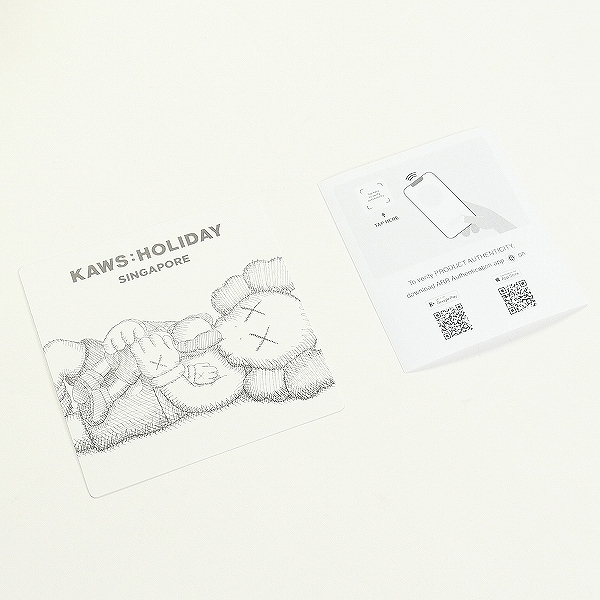 KAWS カウズ HOLIDAY SINGAPORE Figure フィギュア 黒 Size 【フリー