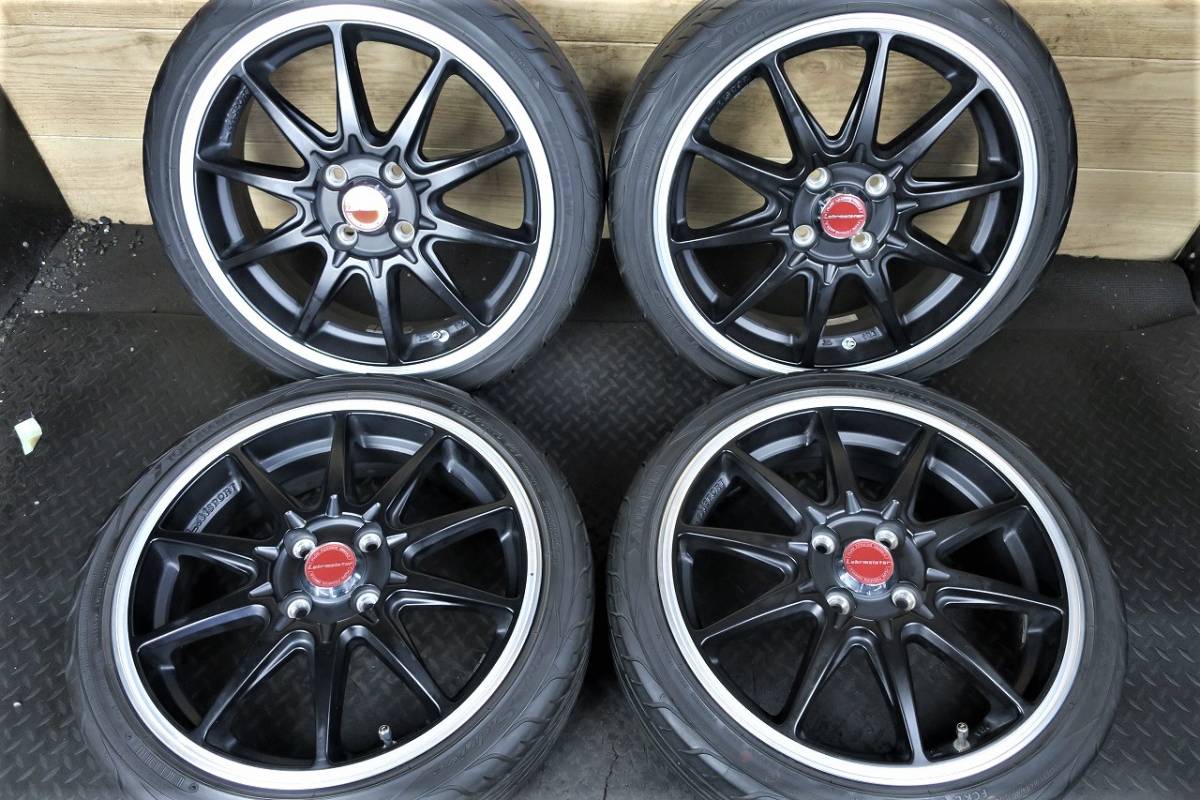 大人気♪レアマイスター LM SPORT RS10 16×5J +45 PCD100/4H♪165