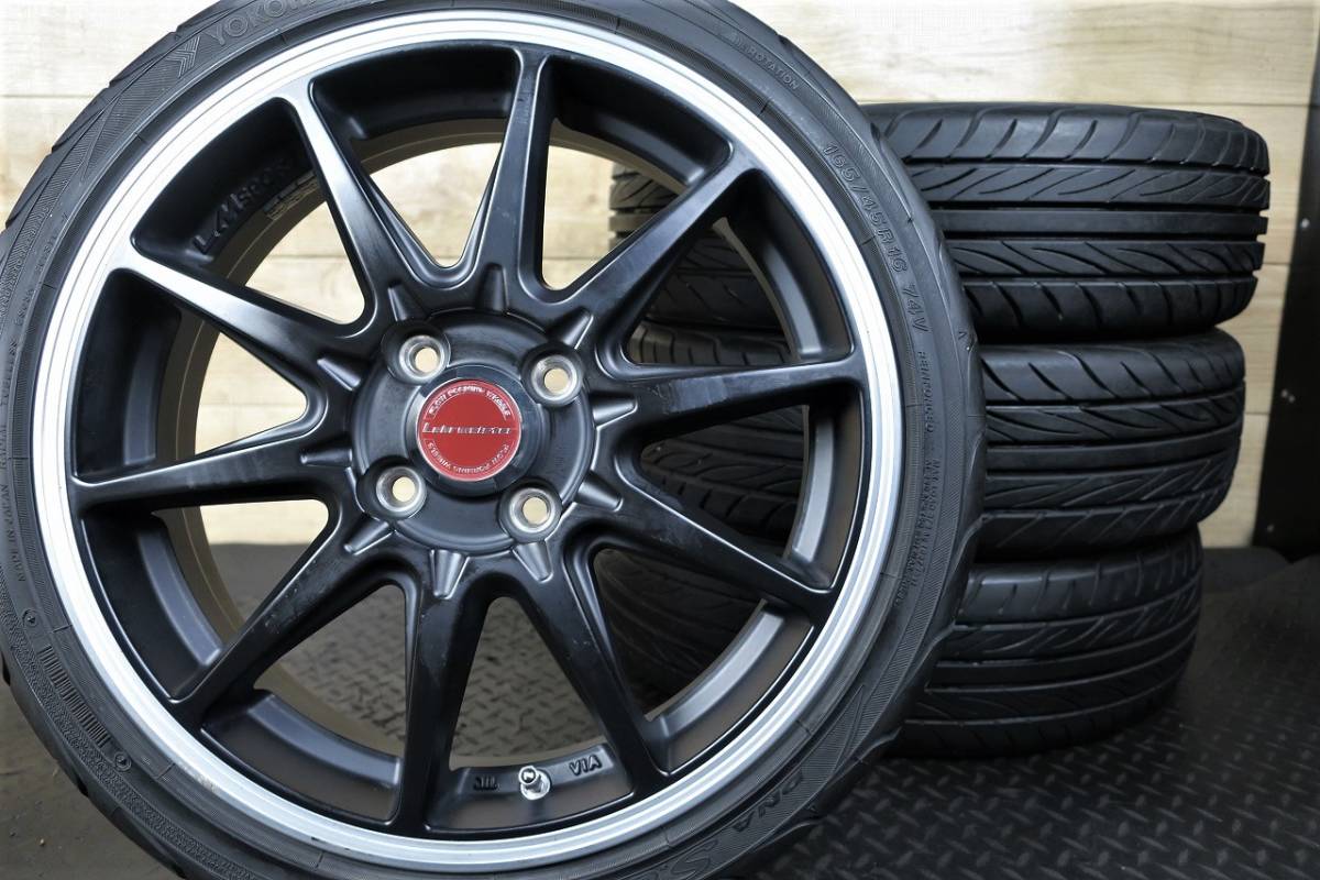 限定SALE人気 165/65R15□LEHRMEISTER LMスポーツRS10(マットブロンズ