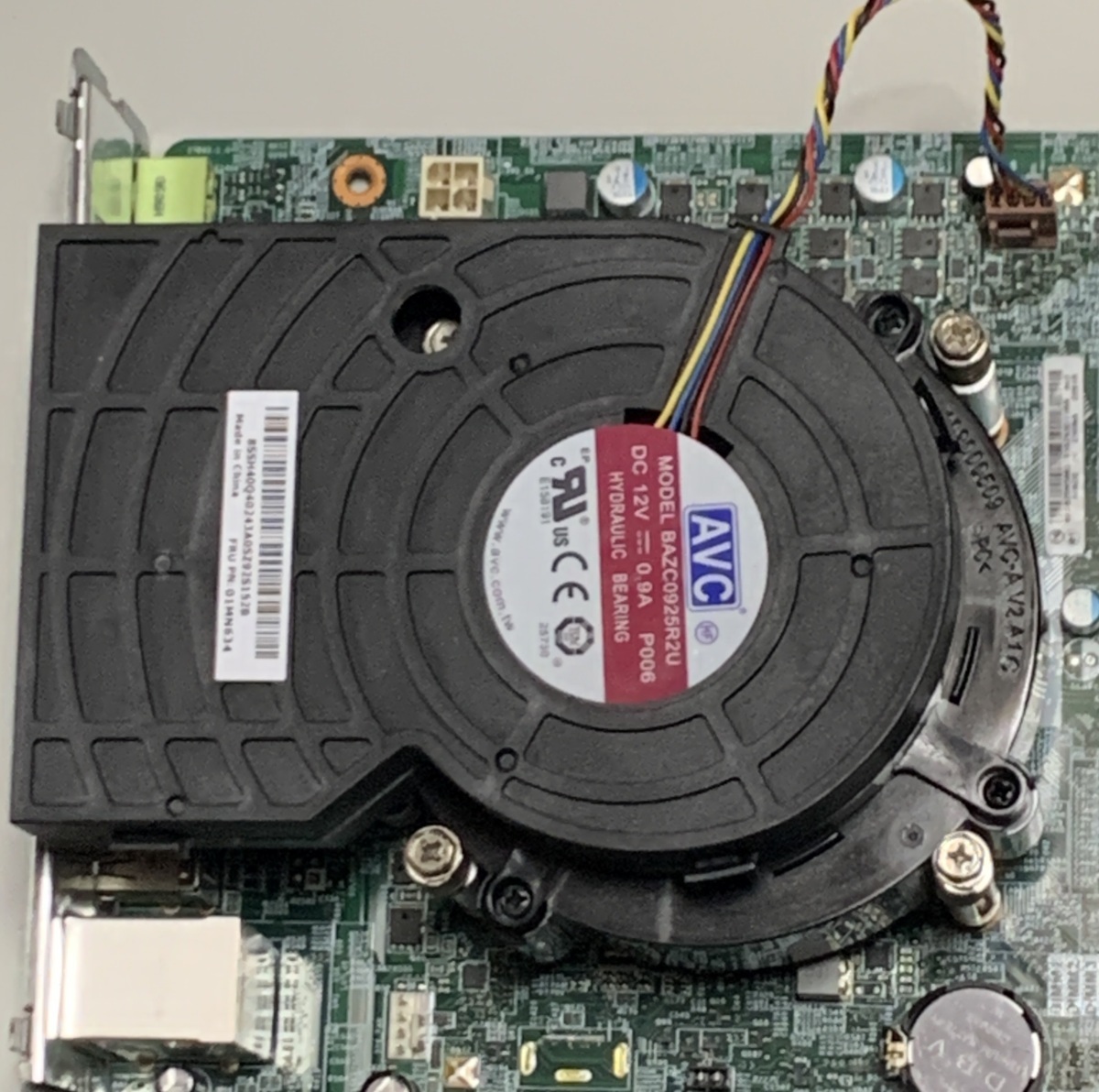 NEC Mate用 マザーボード I3X0MS Lenovo製 純正CPUクーラー AVC NEC Mate用 マザーボード I3X0MS Lenovo製 純正CPUクーラー AVC