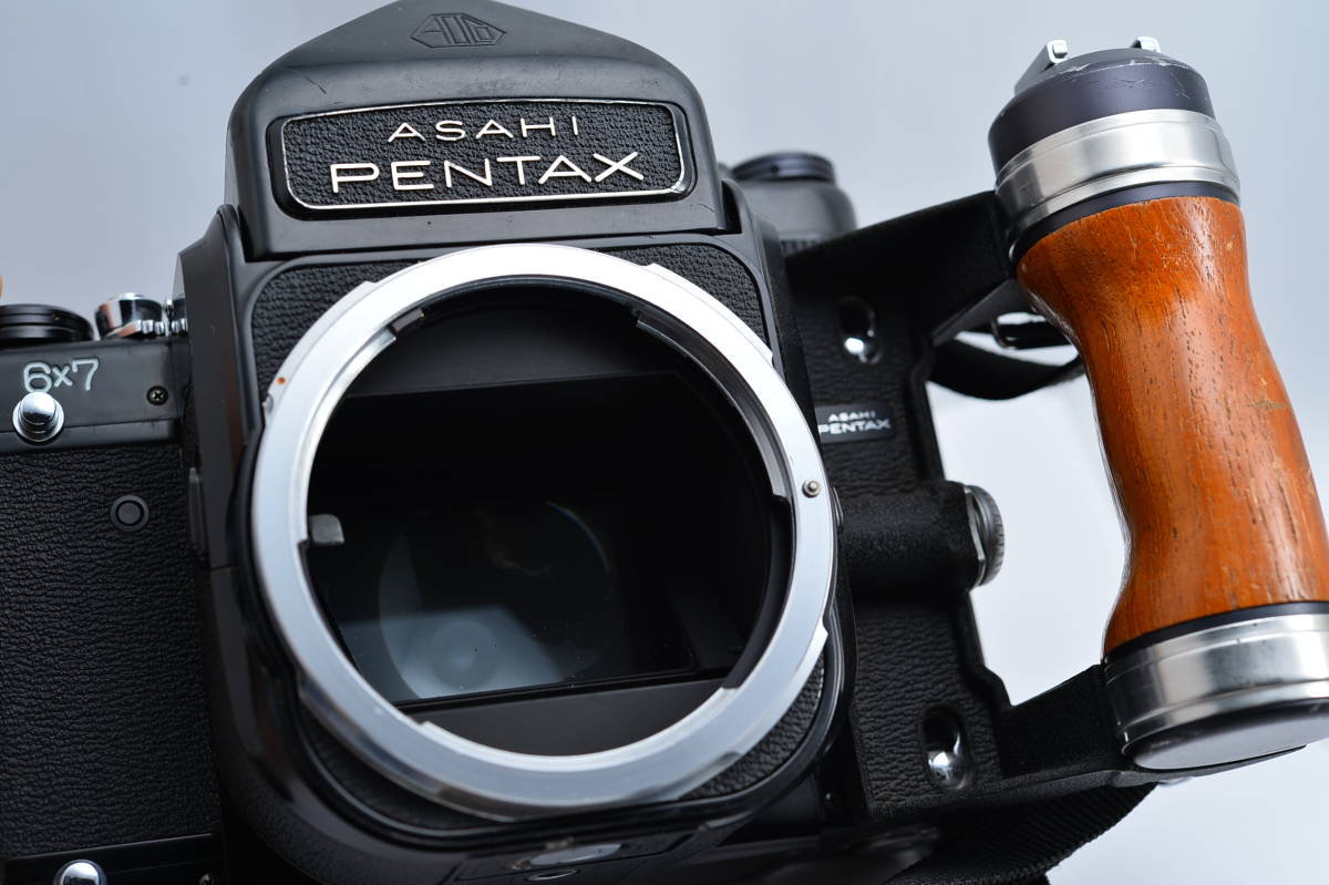 #8770 Pentax 6x7TTL 105mm F2.4 ペンタックス 6×7 バケペン 中判フィルムカメラ レンズ付き_画像5