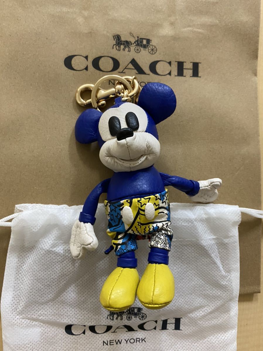 COACH ディズニーミッキー×キースヘリング バックチャーム｜PayPayフリマ