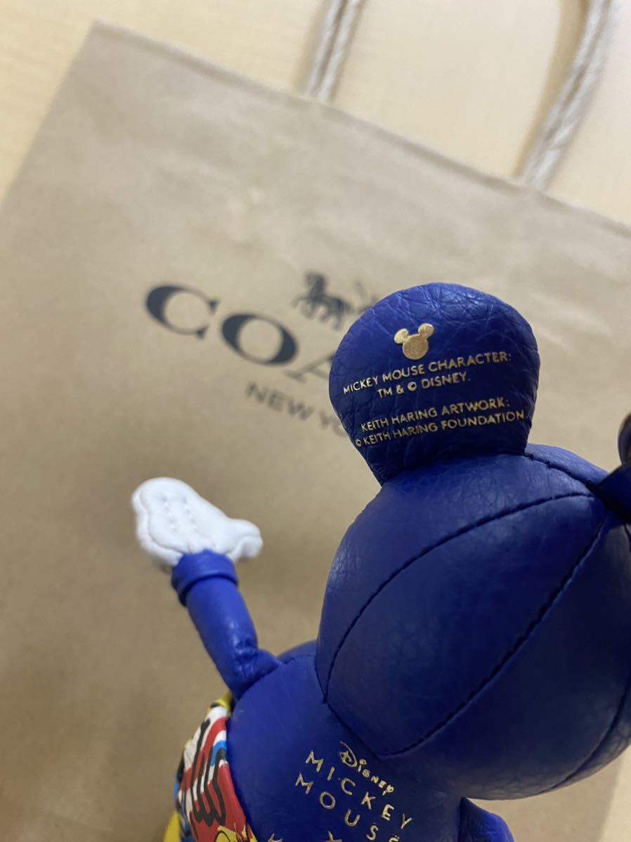 COACH ディズニーミッキー×キースヘリング バックチャーム_画像4