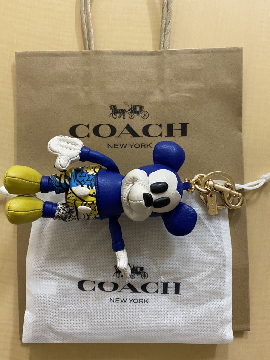 COACH ディズニーミッキー×キースヘリング バックチャーム｜PayPayフリマ