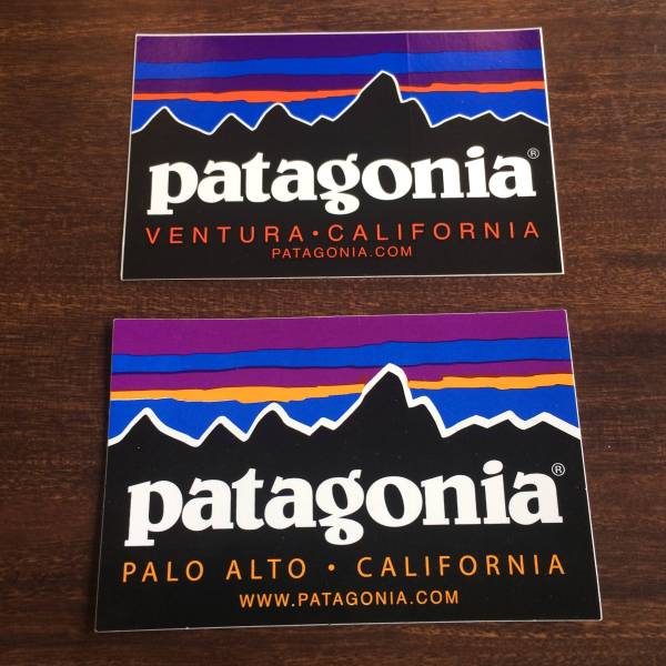 Patagonia パタゴニア ステッカー VENTURA PALO ALTO ２枚SET 未使用　カリフォルニア レア_画像1