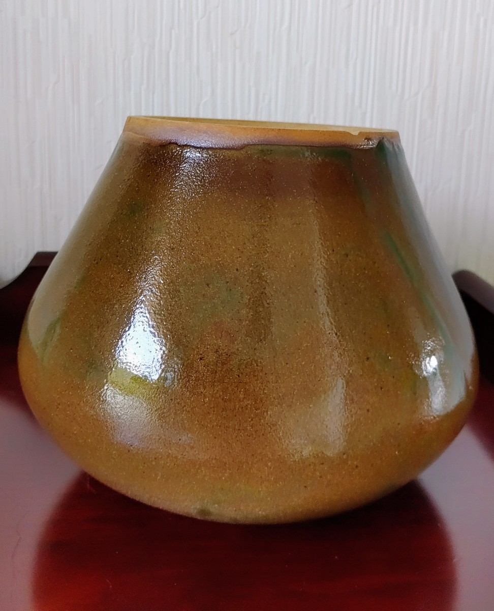 陶器製花瓶   花器   壷   オリジナル品   ポプリポット   フラワーベース