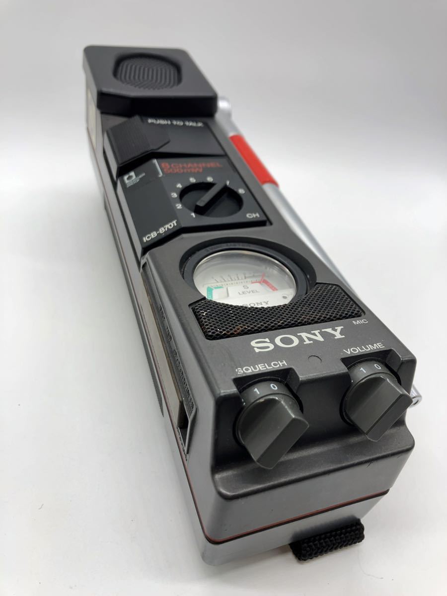 市民ラジオ SONY ICB-870T CB無線トランシーバー harpoonharry.com