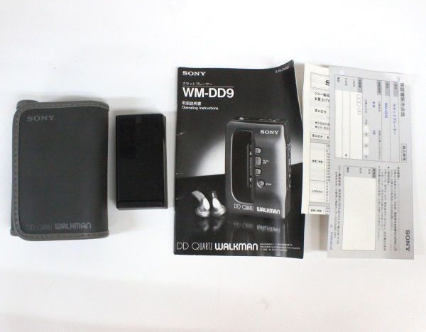 ◇ SONY カセットウォークマン WALKMAN DD QUARTZ WM-DD9 【ジャンク