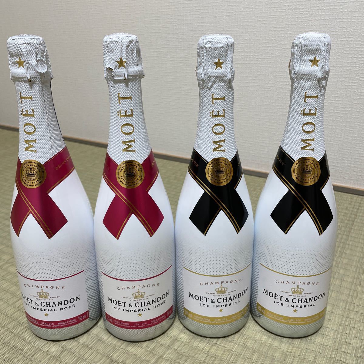 モエ・エ・シャンドン アイス アンペリアル 各二本 合計4本