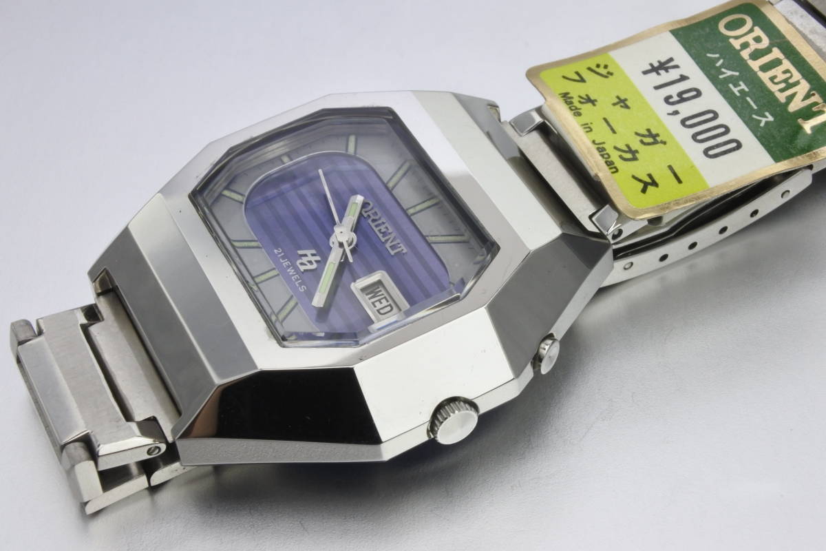 ☆☆☆デッドストック品 1970年代 ORIENT オリエント HI-ACE 21石 自動巻紳士腕時計 稀少文字盤 ☆☆☆デッドストック品 1970年代 ORIENT オリエント HI-ACE 21石 自動巻紳士腕時計 稀少文字盤
