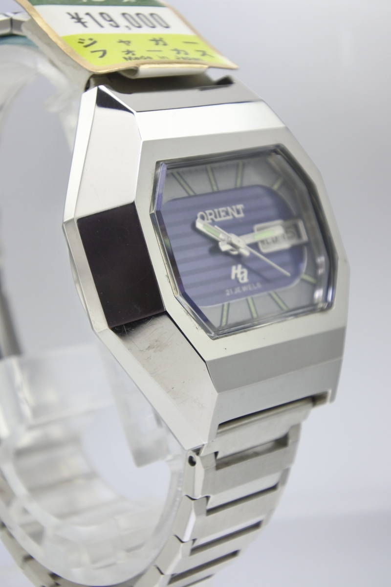 ☆☆☆デッドストック品 1970年代 ORIENT オリエント HI-ACE 21石 自動巻紳士腕時計 稀少文字盤 ☆☆☆デッドストック品 1970年代 ORIENT オリエント HI-ACE 21石 自動巻紳士腕時計 稀少文字盤