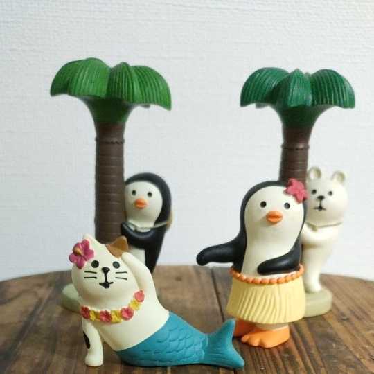 コンコンブル にゃん魚 ペンギンフラダンス ヤシの木ペンギン コンコンブル にゃん魚 ペンギンフラダンス ヤシの木ペンギン