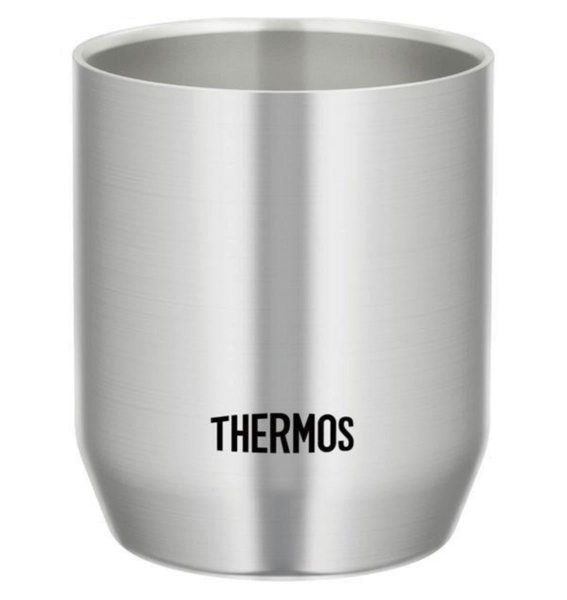 THERMOS 真空断熱カップ 360ml JDH-360 ステンレス 1個 & 280ml JDH-280 ステンレス 1個