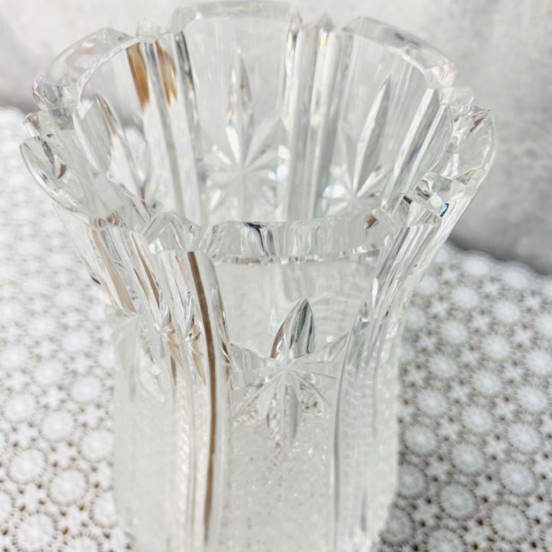 ● HOYA　クリスタルガラス　花瓶