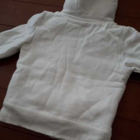 GAP* reverse side nappy * Parker * jumper * soft * white group *95