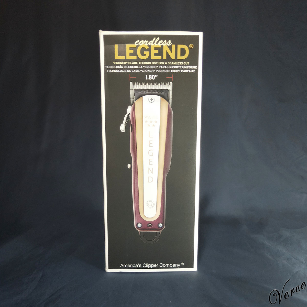 WAHL Professional プロ仕様のバリカン 海外限定 日本未発売 ワイヤレス 替刃付き 充電式 LEGEND ボルドー トリマー 美容師 理容師 _画像4