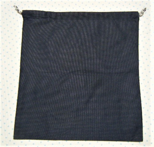  Nautica NAUTICA storage sack * mobile sack * storage sack * laundry sack navy blue color pouch type @ Logo print entering 