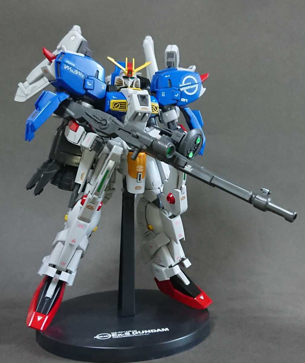 ヤフオク! - HGUC EX-Sガンダム 改修塗装済完成品 完成品 HG...