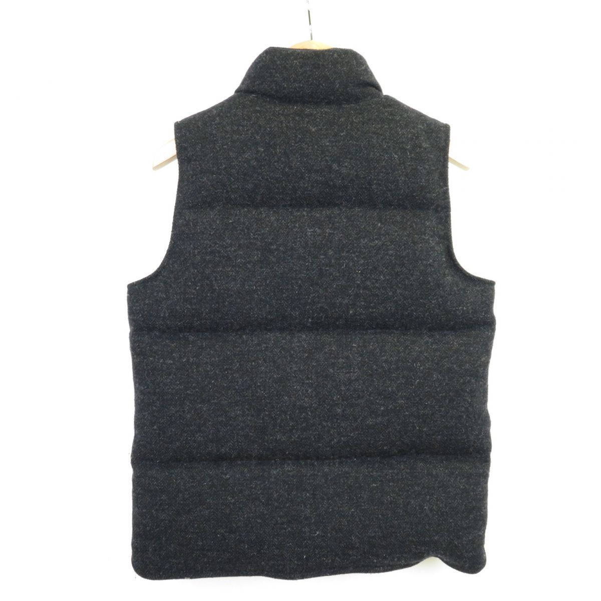 JOURNAL STANDARD relumesheto Land tweed herringbone down vest size lady's 1/ Journal Standard beautiful goods 1203