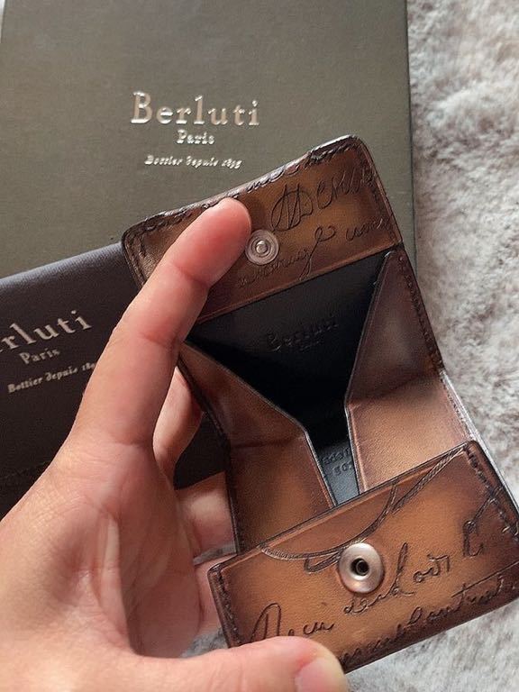 Berluti ベルルッティ 小銭入れ コインケース ブラウン